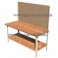 Mesa de trabajo para taller con tablero IMSS 519.630.2201 