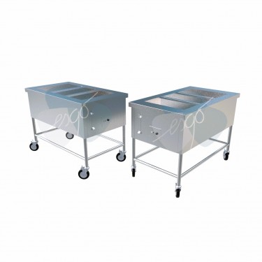 Mesa fría y caliente